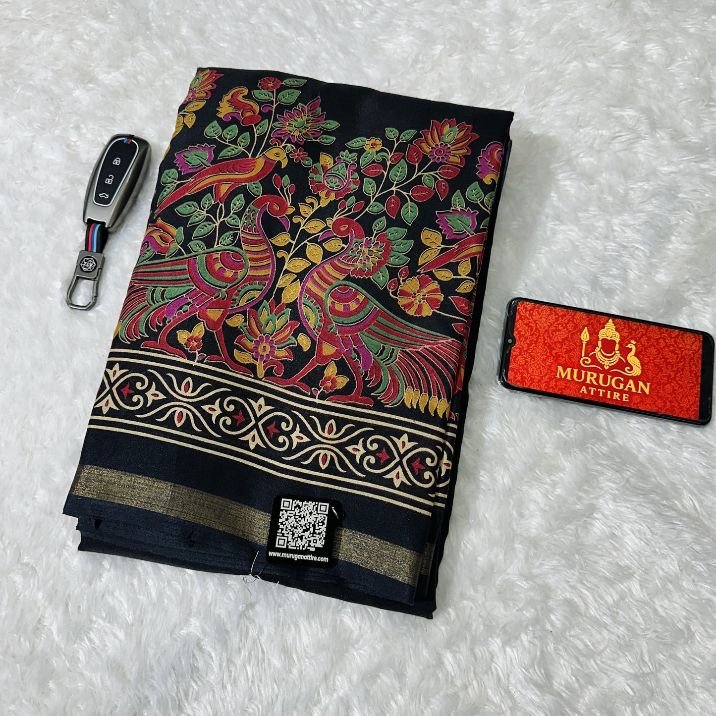 Mull Cotton Saree (M1005)