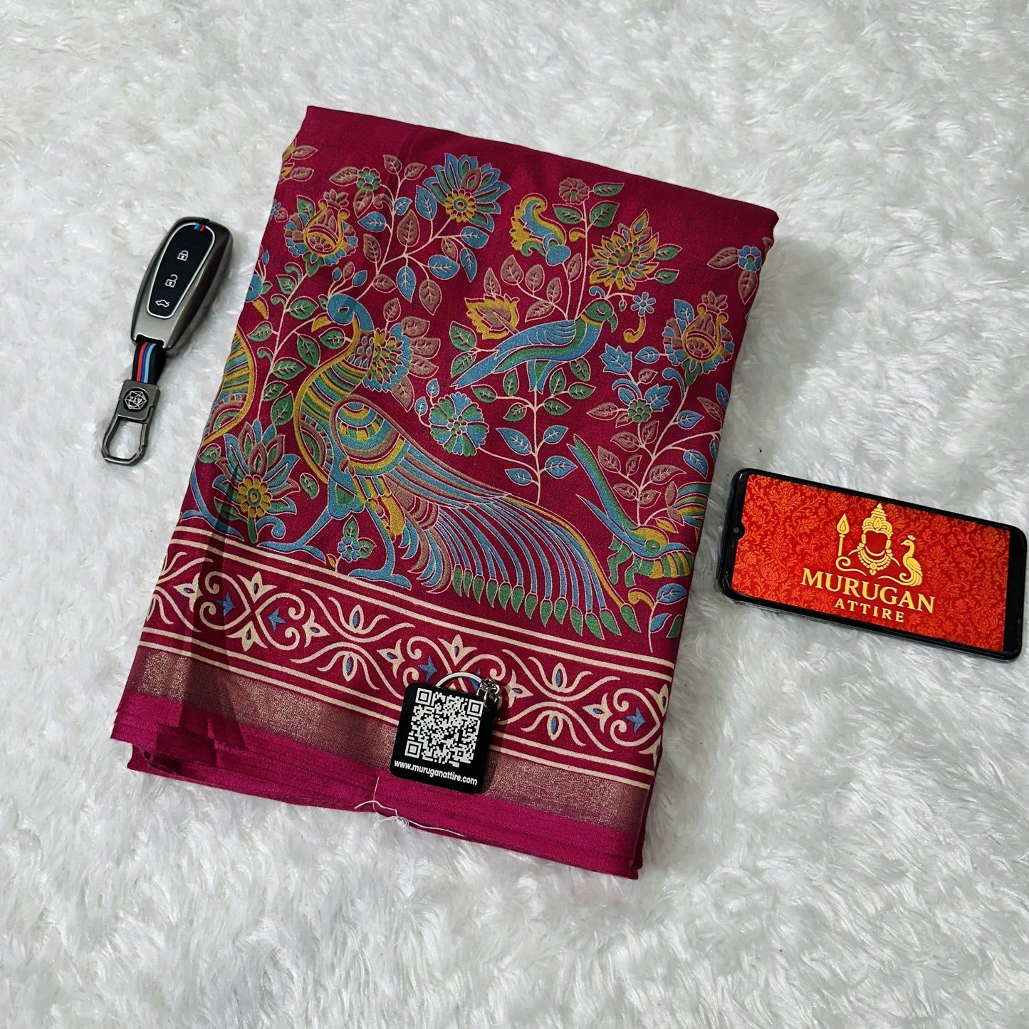 Mull Cotton Saree (M1005)