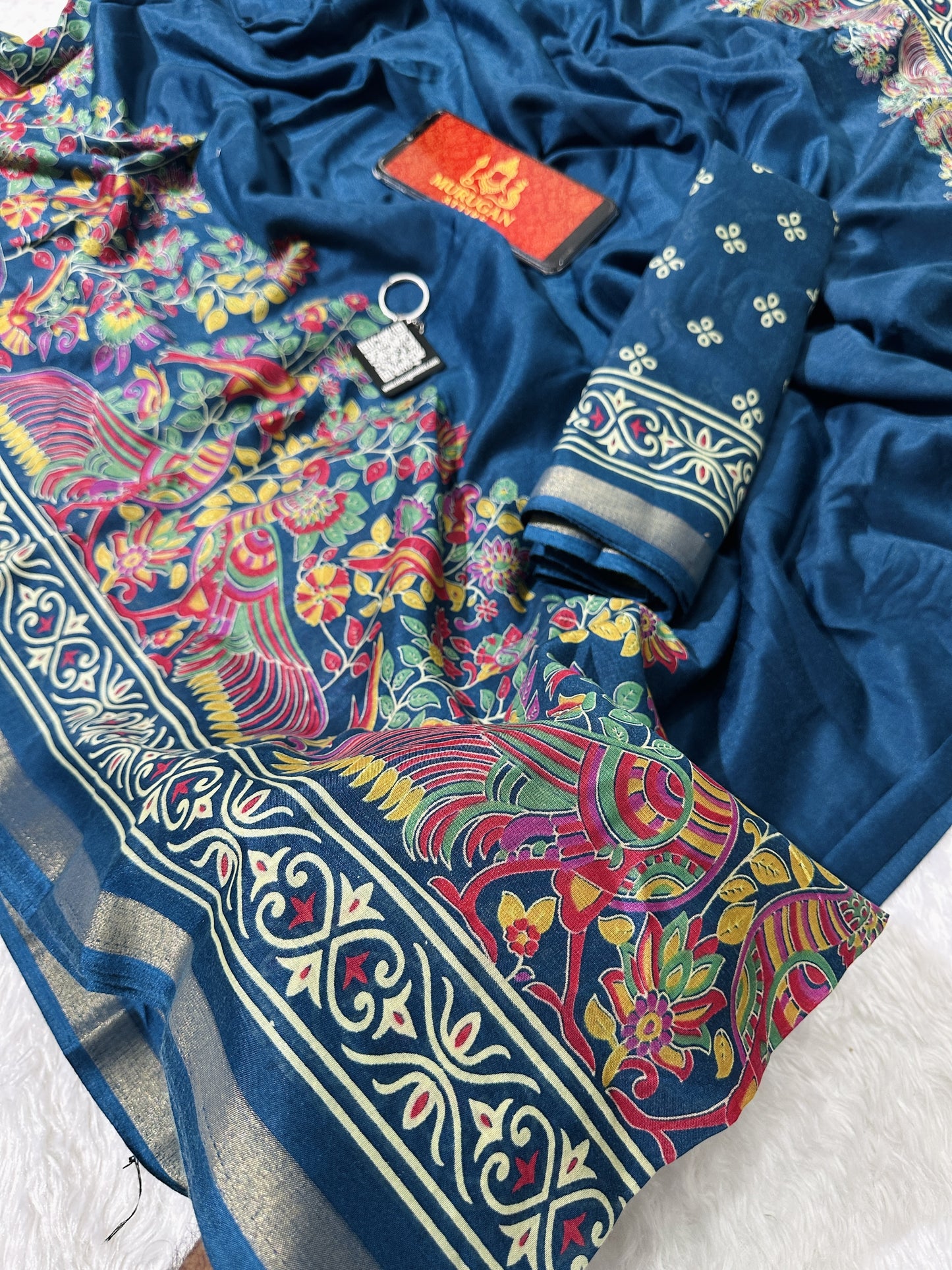 Mull Cotton Saree (M1005)