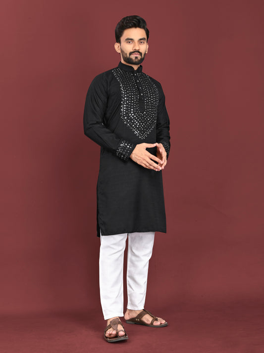 HANDWORK DESIGN KURTA PAJAMA