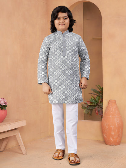 SOFT SILK BOYS KURTA