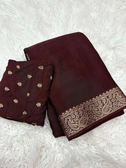 Arrivals Pure Viscose Georgette Saree