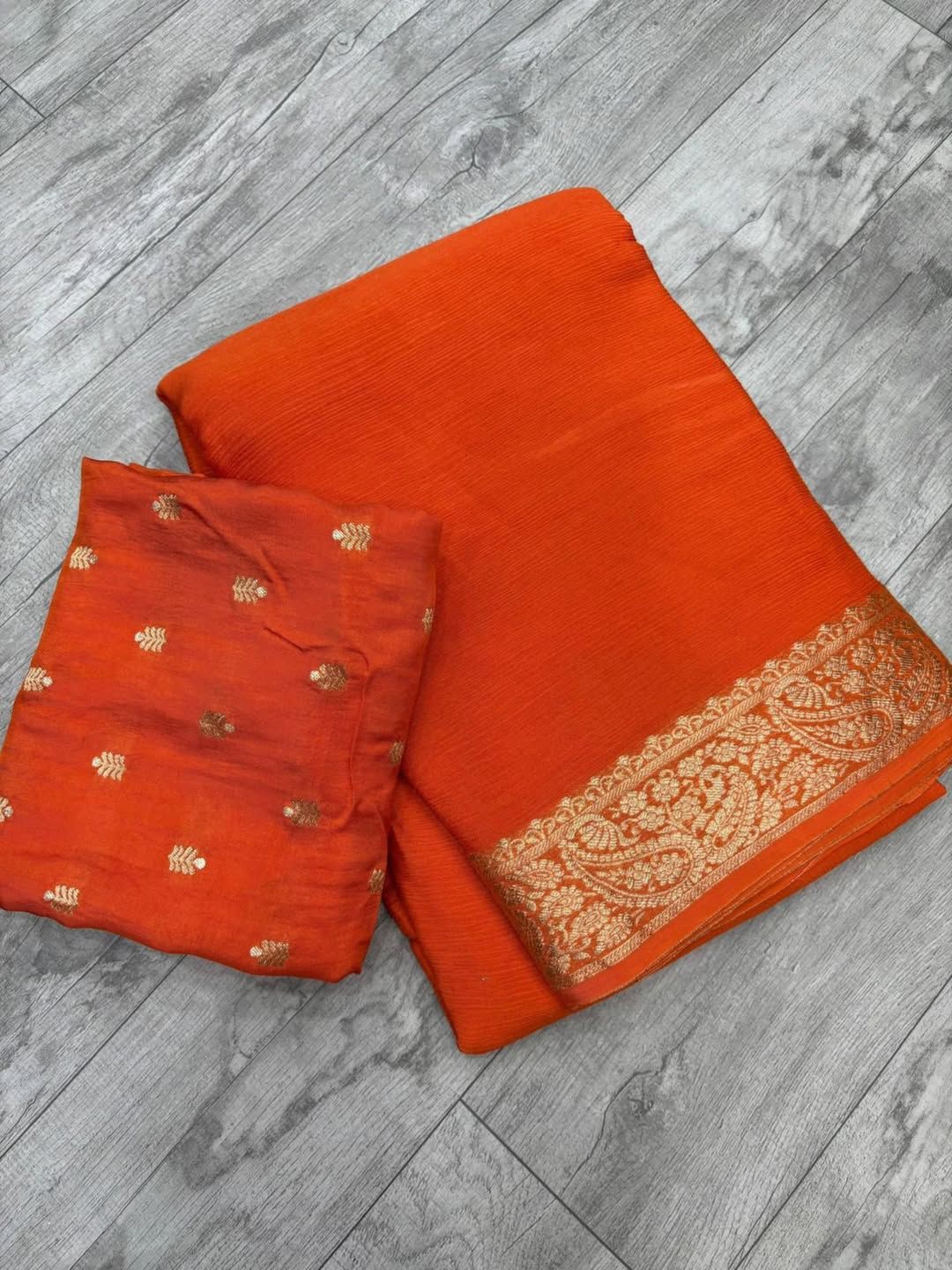 Arrivals Pure Viscose Georgette Saree