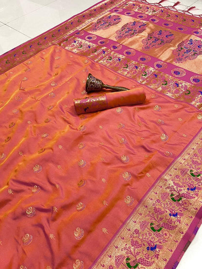 SOFT GOLD ZARI sAREE