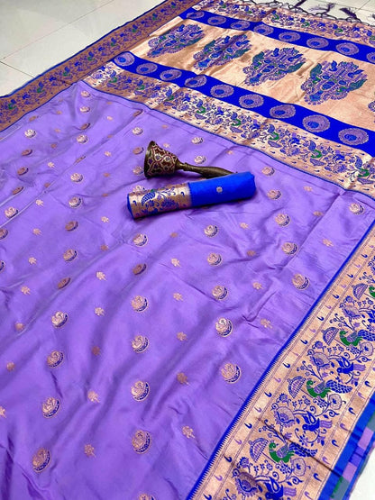 SOFT GOLD ZARI sAREE
