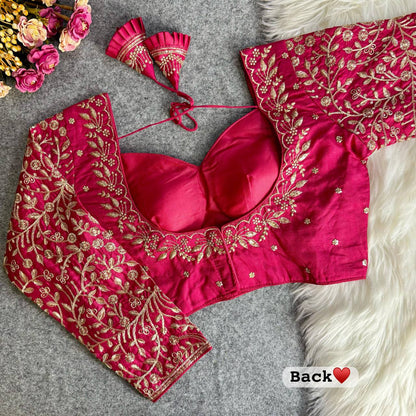 WEDDING SESSION SPECIAL Royal Mumtaz Style Long Sleeves Bridal Blouse