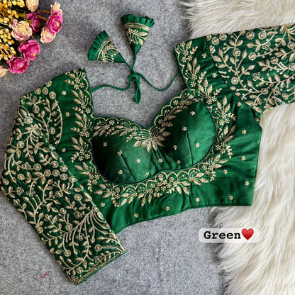 WEDDING SESSION SPECIAL Royal Mumtaz Style Long Sleeves Bridal Blouse