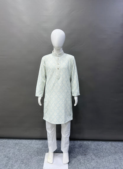 LUCKNOWI KURTA FOR BOYS