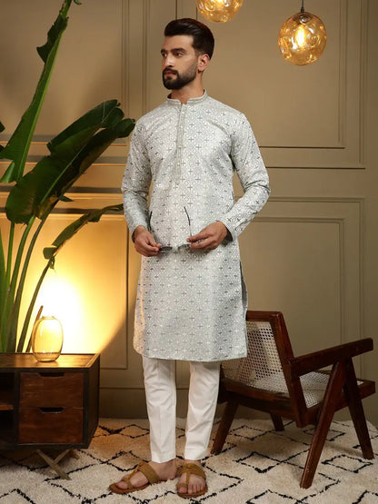 Men’s Vantara-06 heavy jacquard kurta pyjama set with semi cotton chudidar festive wedding traditional ethnic wear available in sizes 36 38 40 42 44 46 48 50 premium designer outfit for men