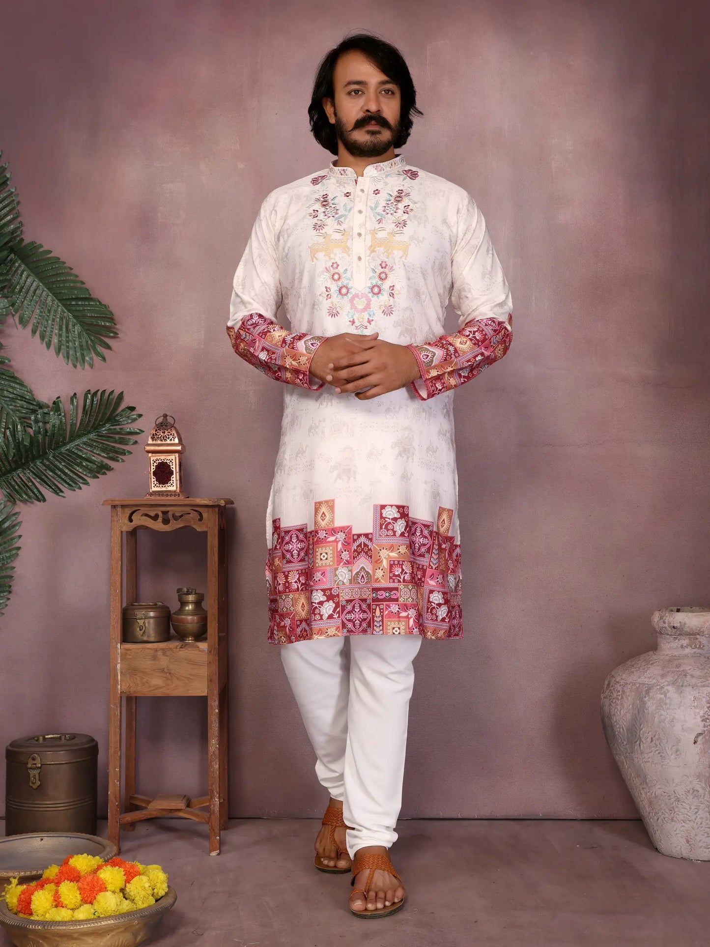 
mens-khadi-kurta-white-front-vantara04