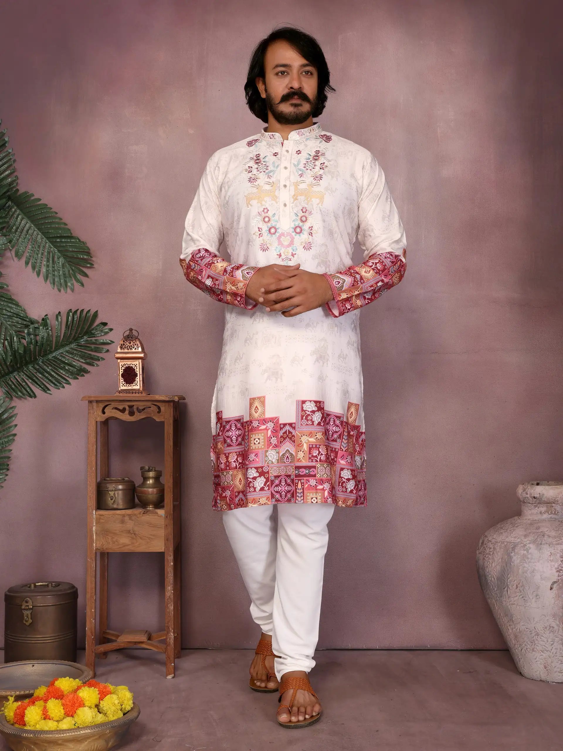 
mens-khadi-kurta-white-front-vantara04