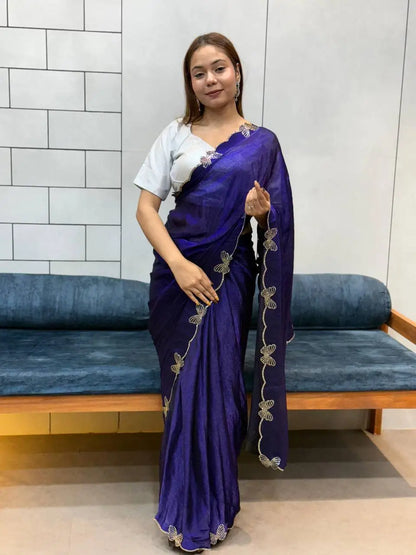 SPACE SILK SOFT SAREE