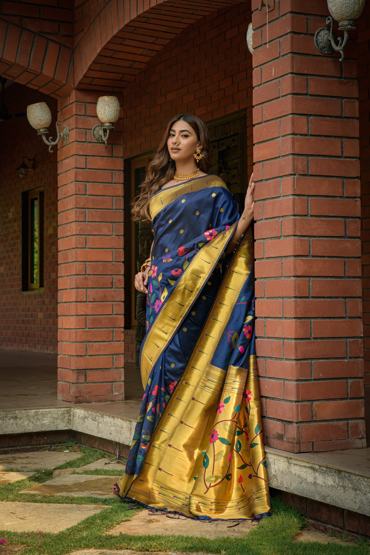 Paithani Pure silk handloom saree