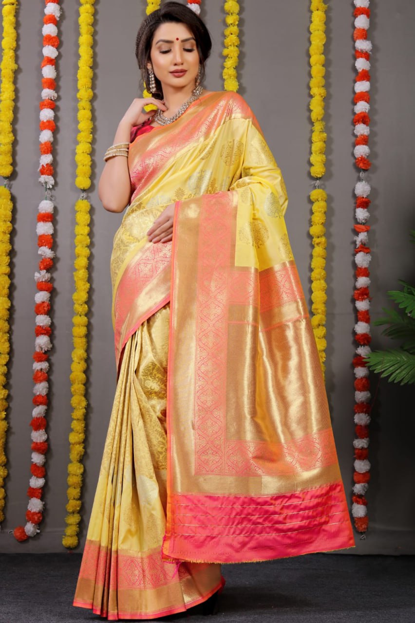Pure silk handloom saree