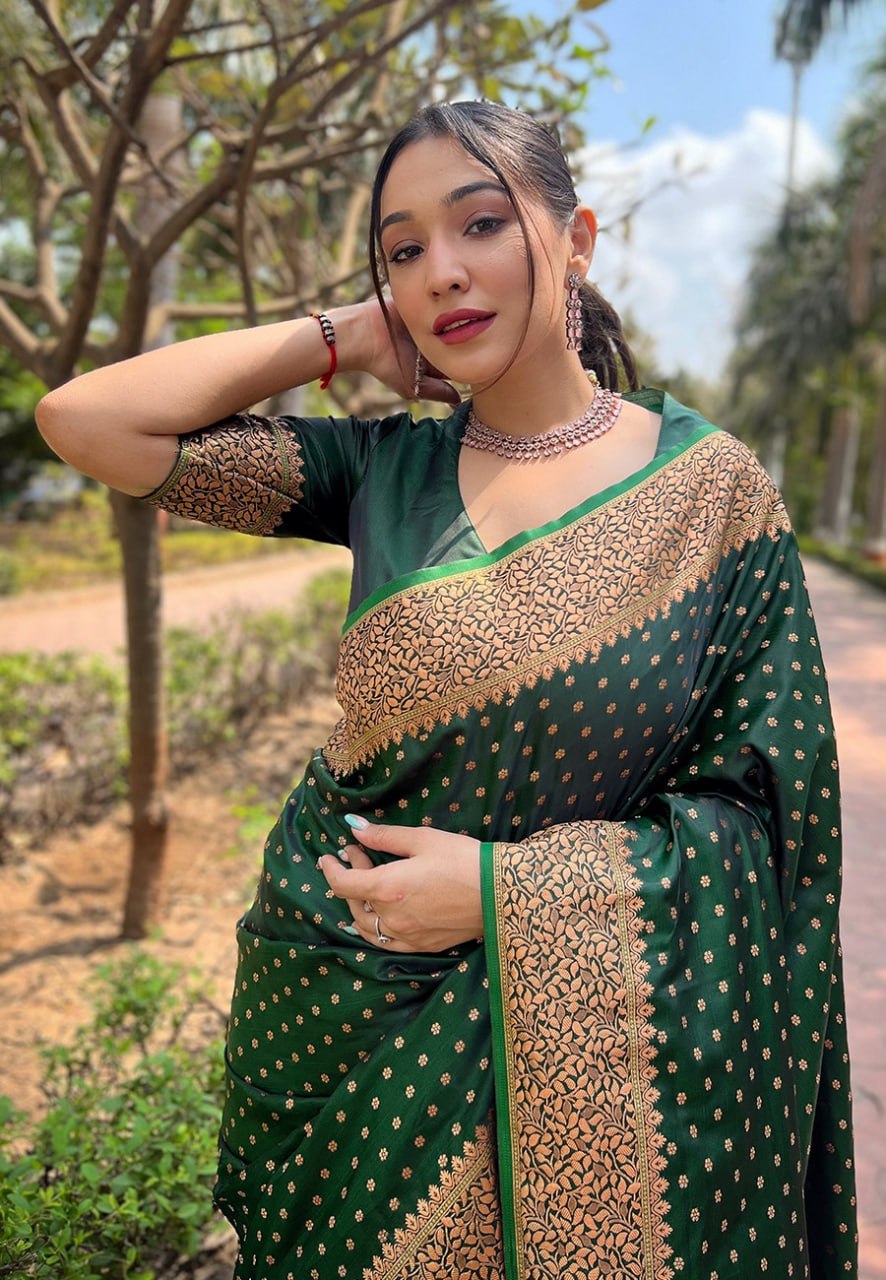 Banarasi Katan Silk saree