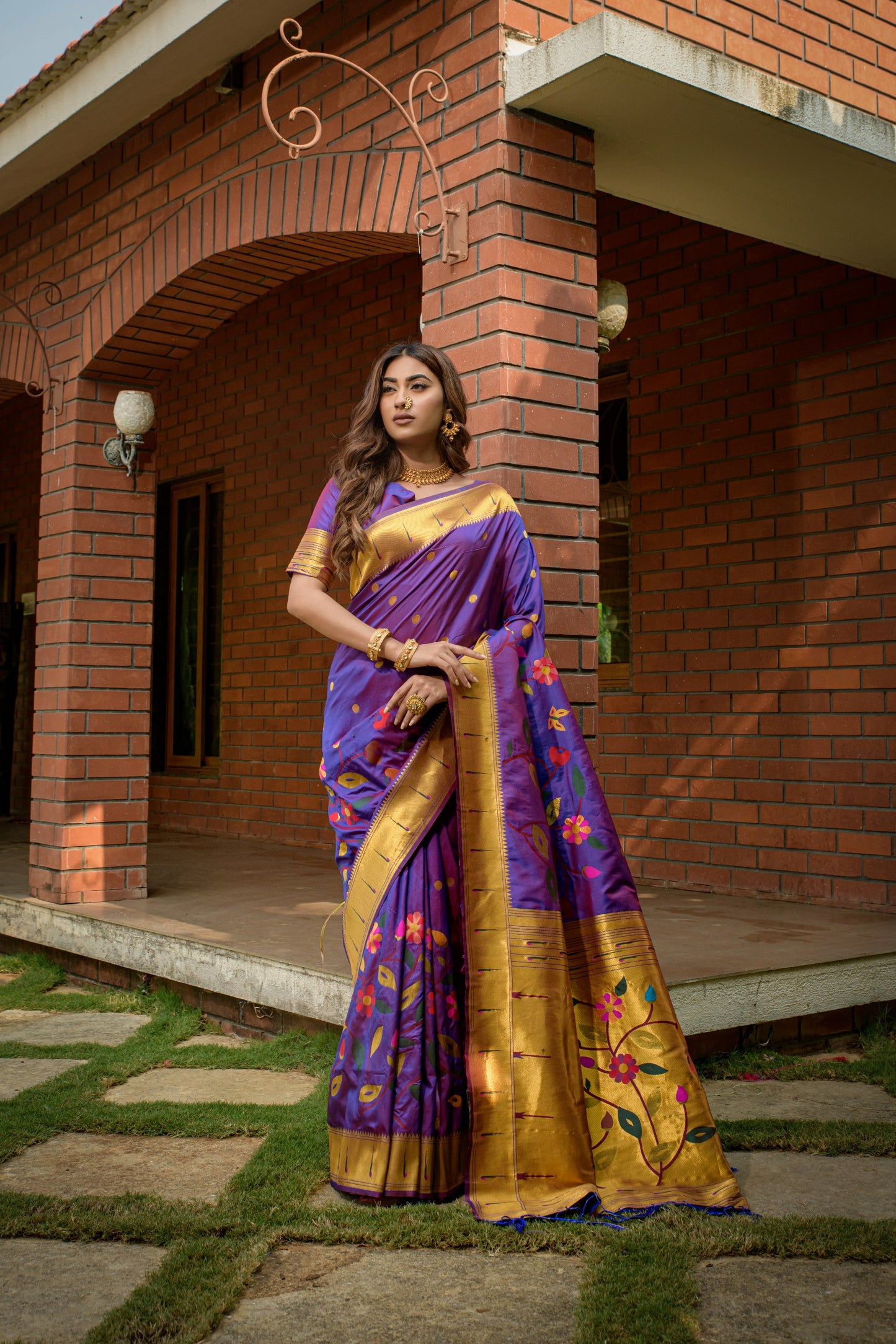 Paithani Pure silk handloom saree