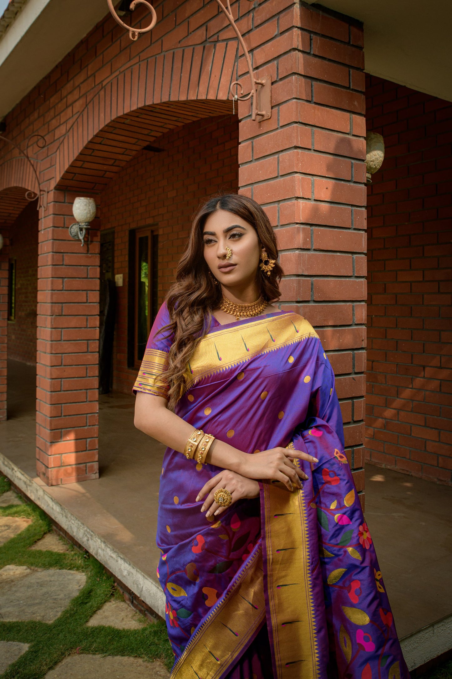 Paithani Pure silk handloom saree