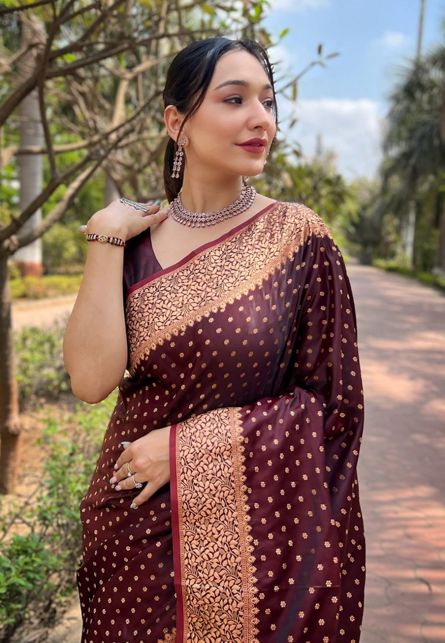Banarasi Katan Silk saree