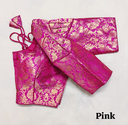 Banarasi Silk  Jecquard Blouse