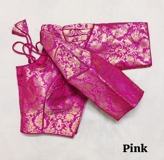 Banarasi Silk  Jecquard Blouse