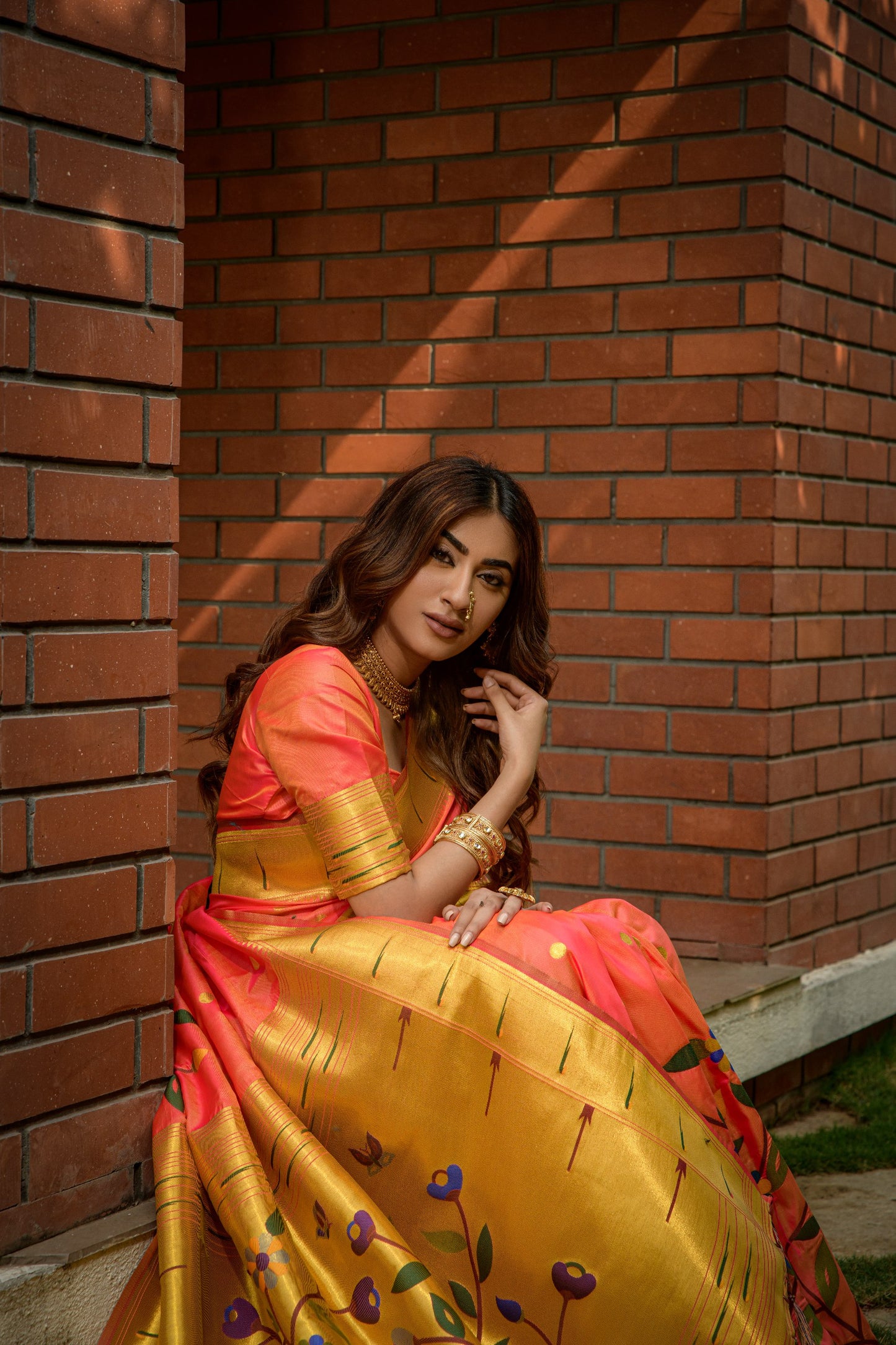 Paithani Pure silk handloom saree