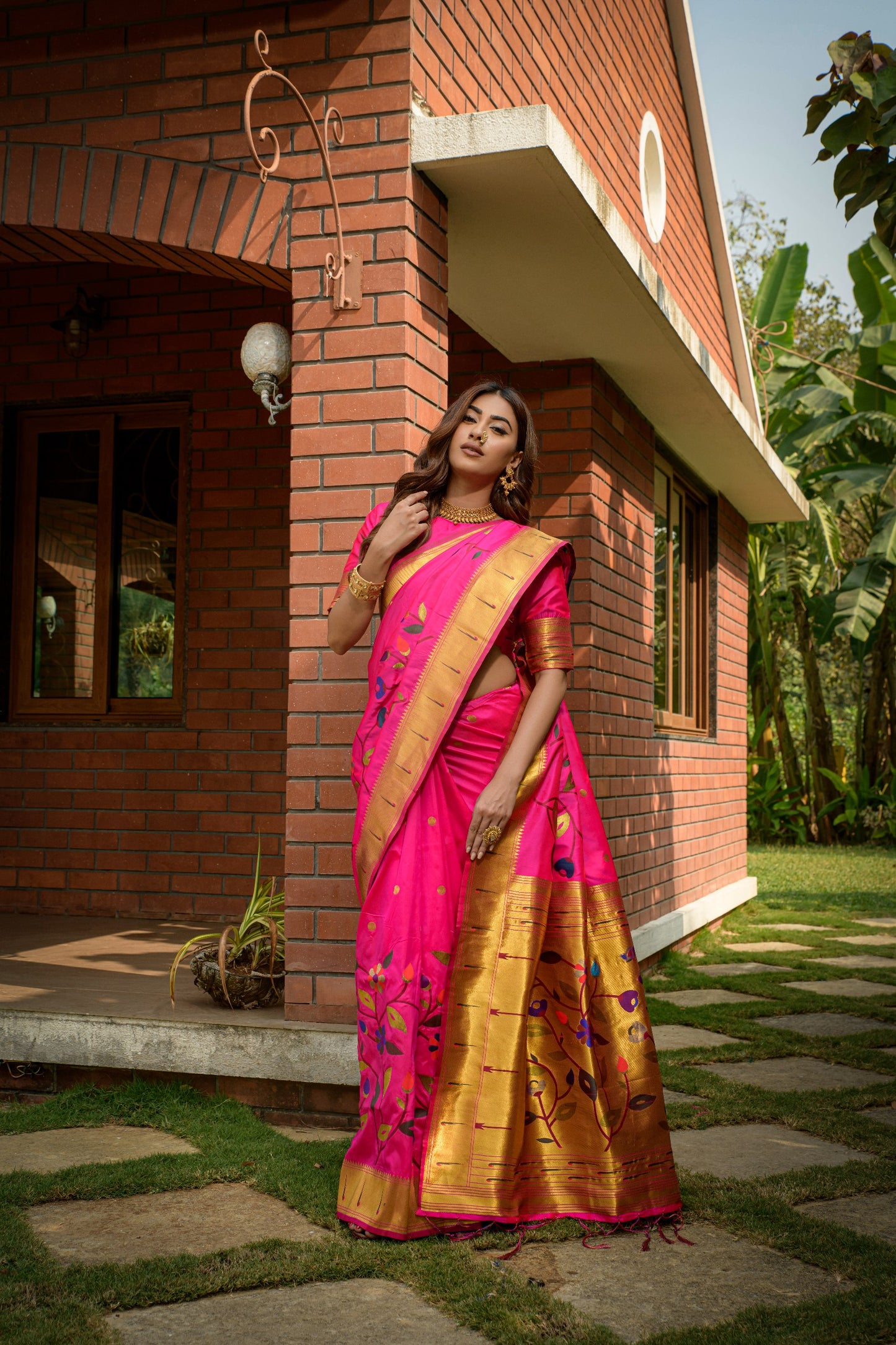 Paithani Pure silk handloom saree
