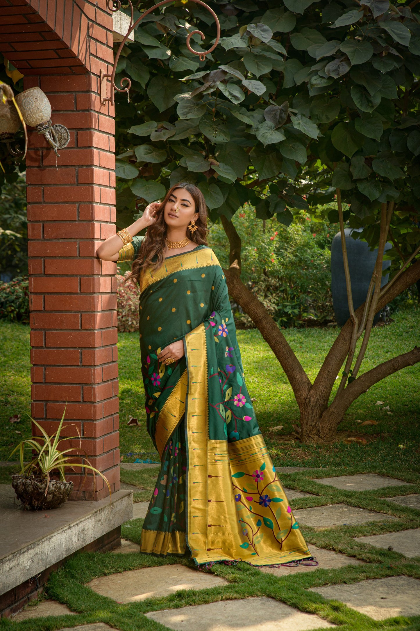Paithani Pure silk handloom saree