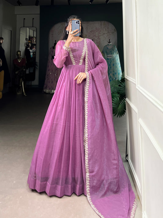 Silver Glory Ready-to-Wear Gown