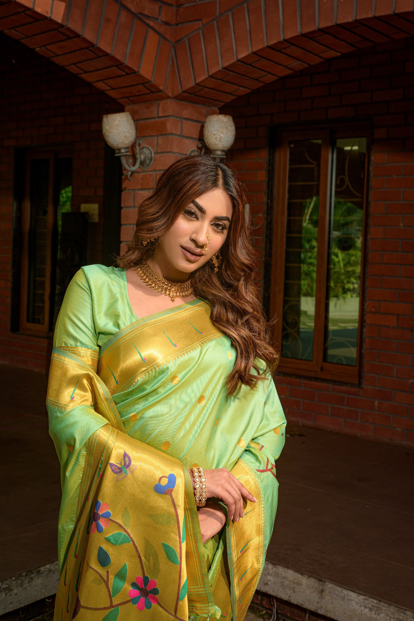 Paithani Pure silk handloom saree