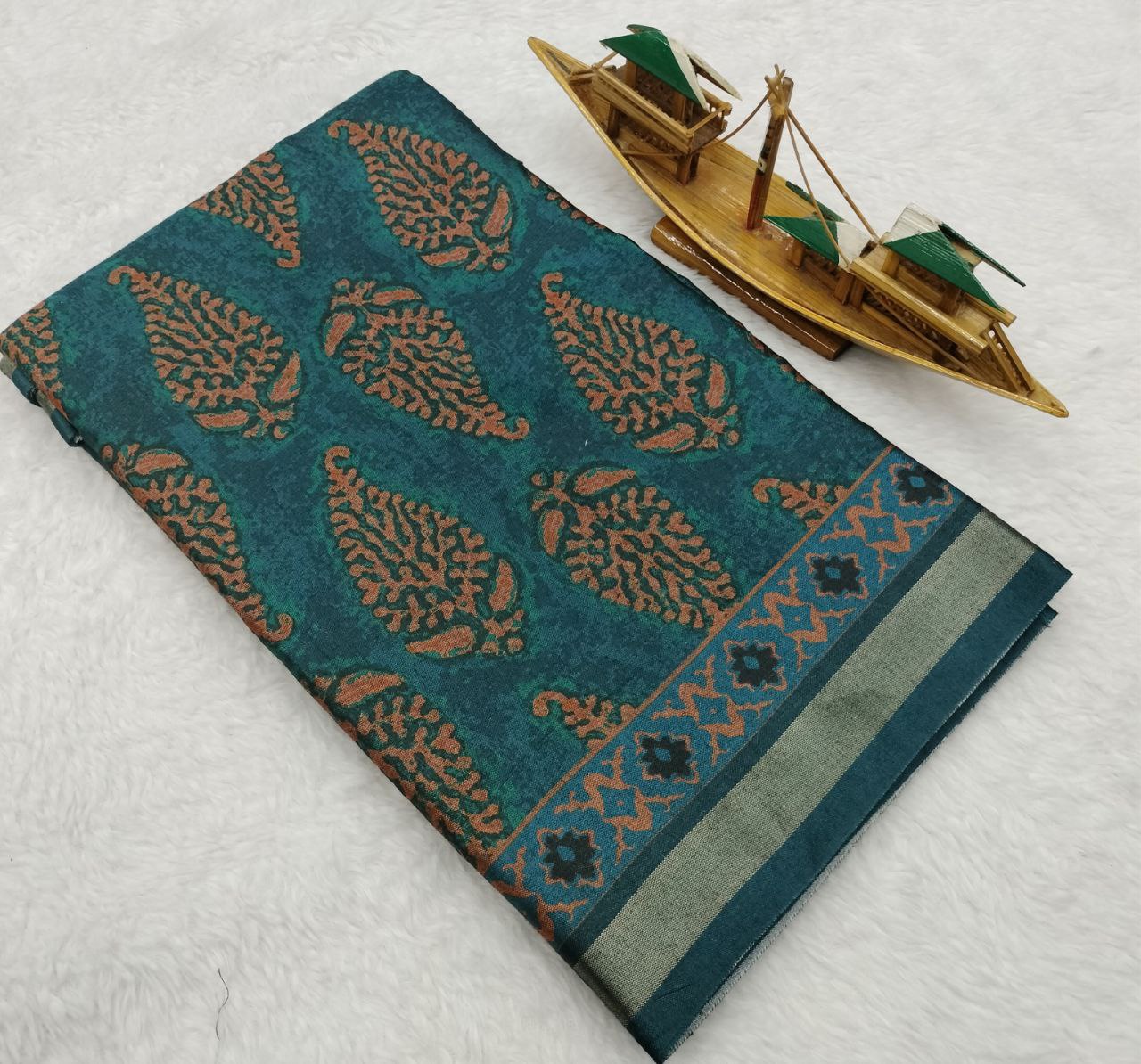 Metallic Shine  Art silk Saree