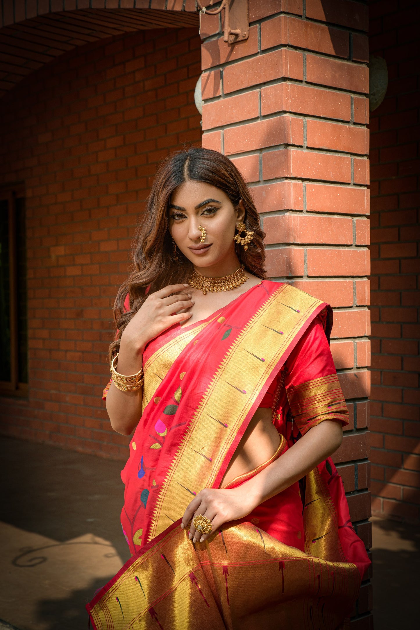 Paithani Pure silk handloom saree