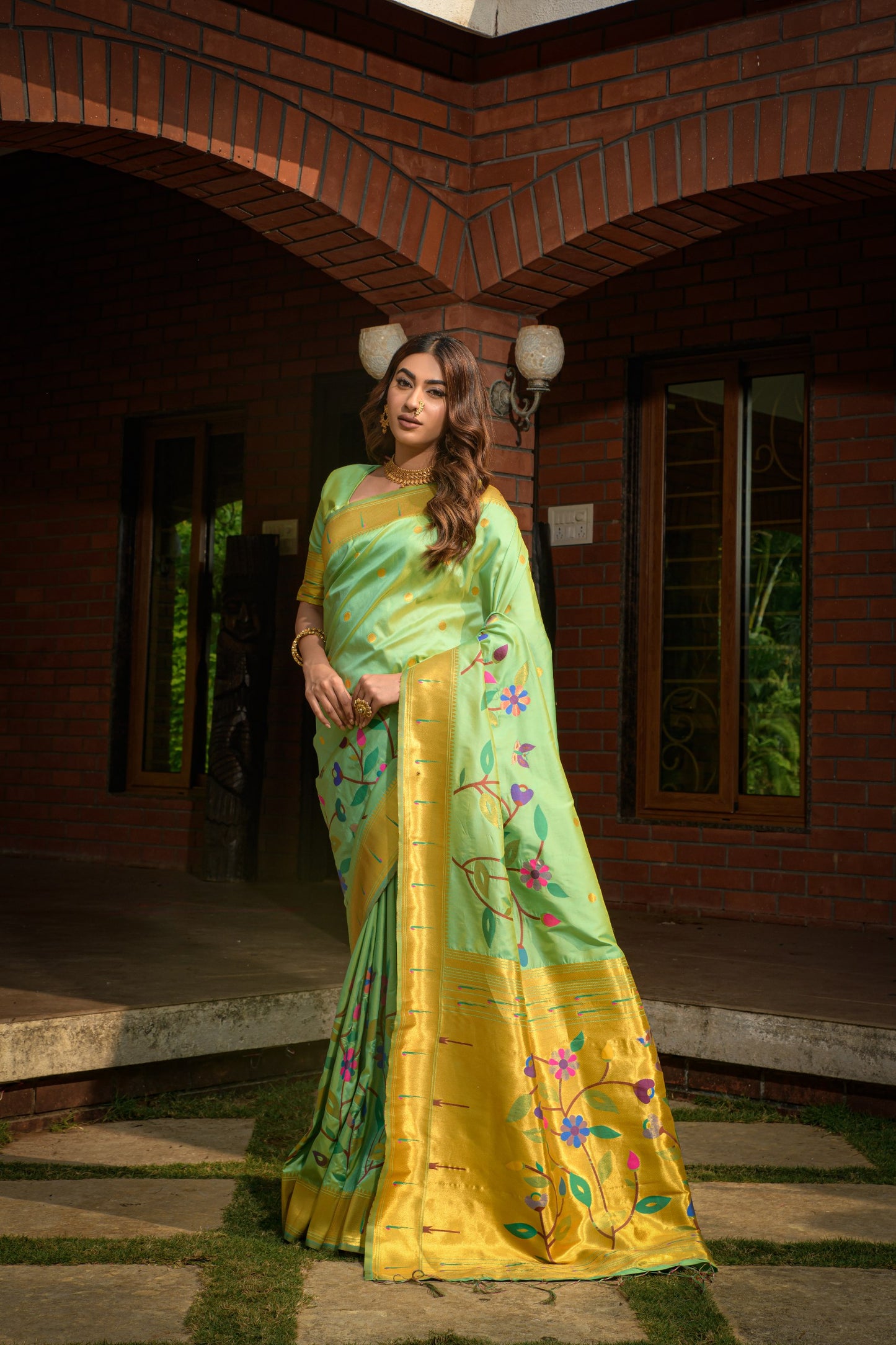 Paithani Pure silk handloom saree