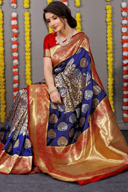 Pure silk handloom saree