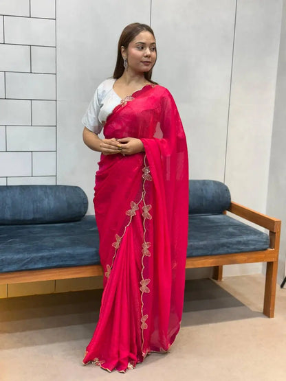 SPACE SILK SOFT SAREE