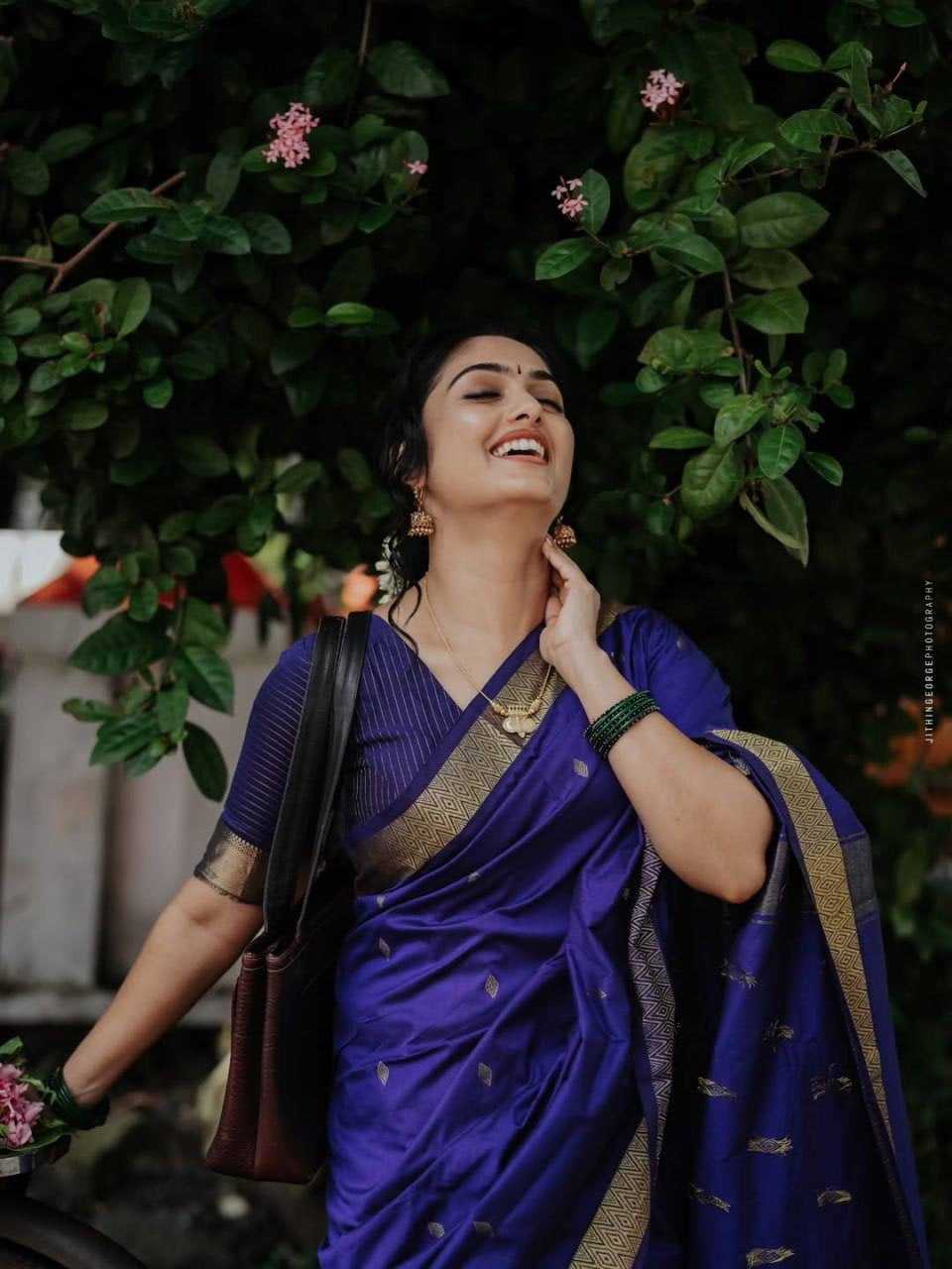 Lilan Soft Cotton Saree with Rich Weaving Blouse