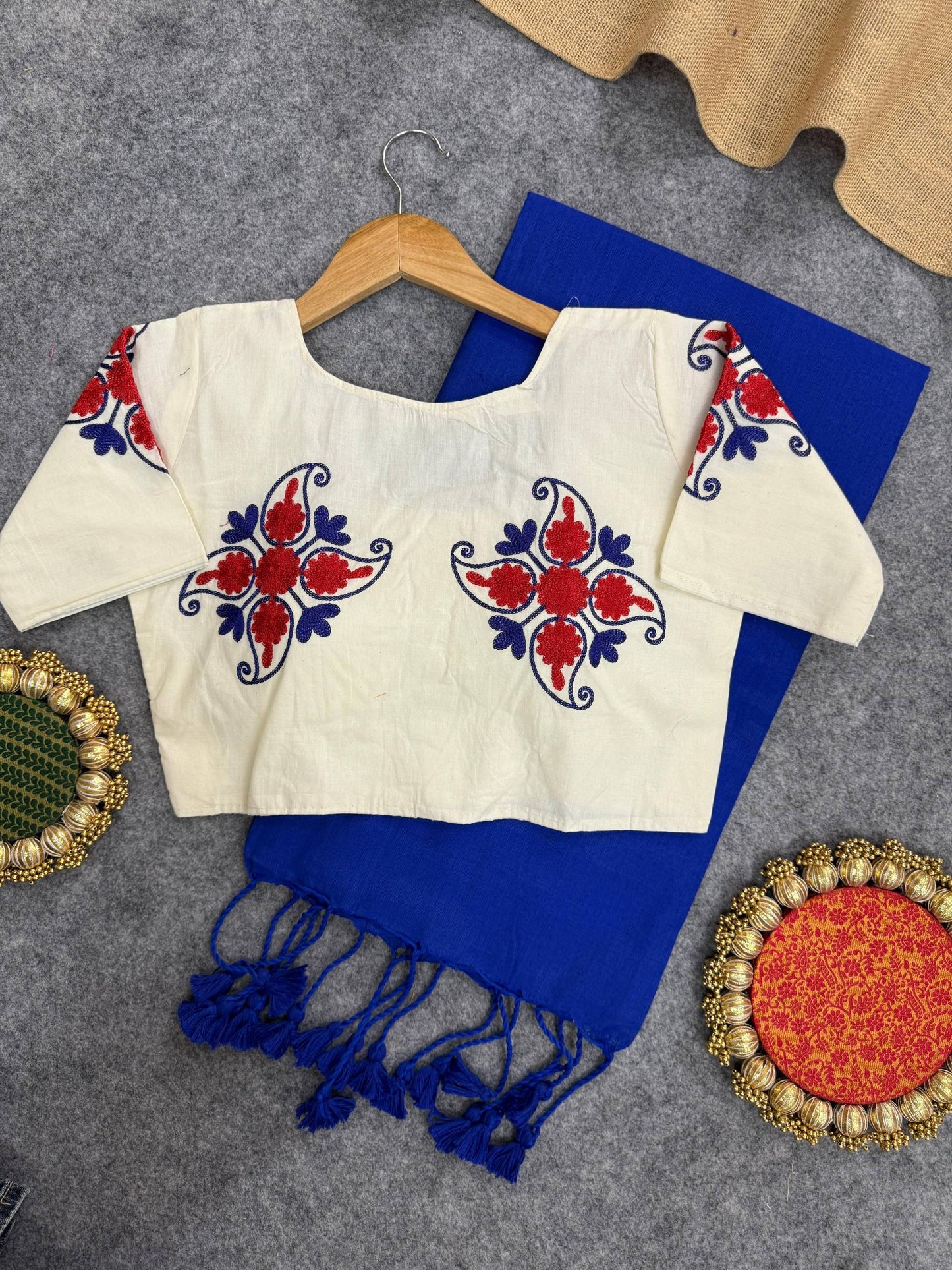 Pure Handloom Khadi Cotton Saree