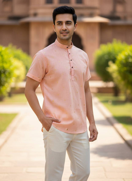 MAN'S Short Kurta