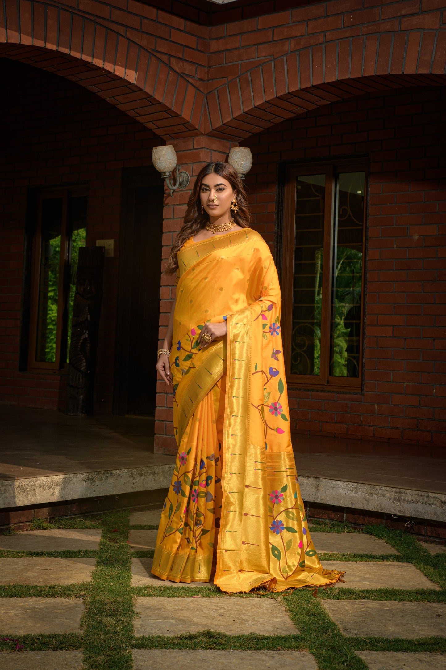 Paithani Pure silk handloom saree