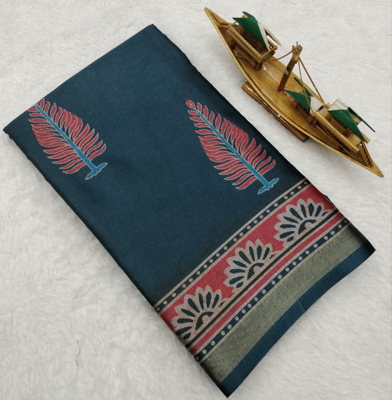 Metallic Shine  Art silk Saree