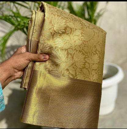 Banarasi Woven Soft Kanjivaram  Saree