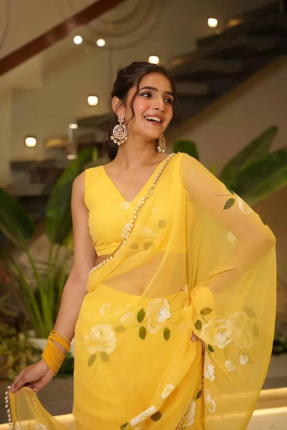 Lahenga Style  Ready To Wear  Saree
