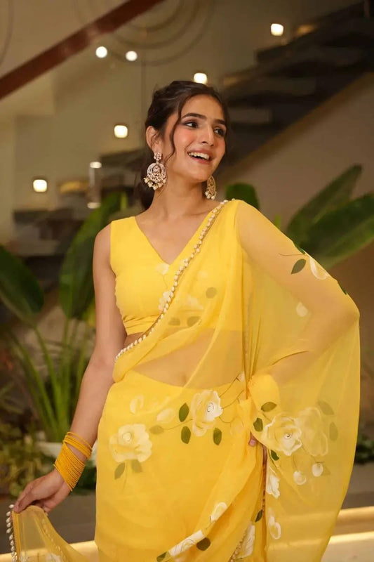Lahenga Style  Ready To Wear  Saree