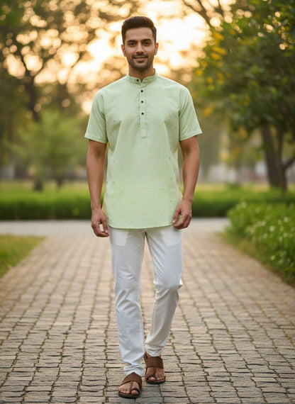 MAN'S Short Kurta