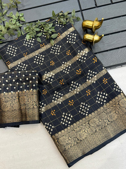 Dola Silk All Over Saree