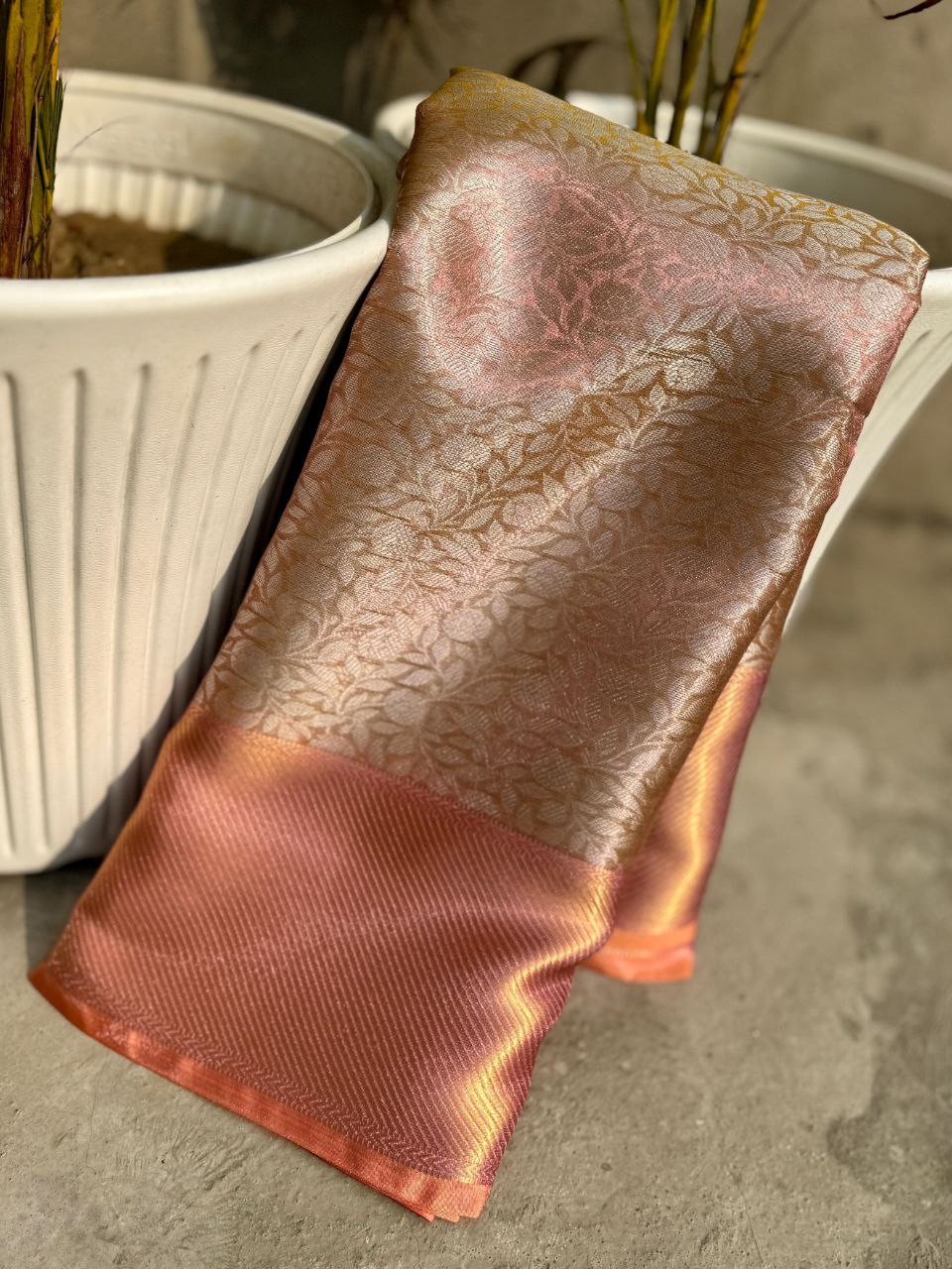 Banarasi Soft Tissue Kanjivaram Silk Saree