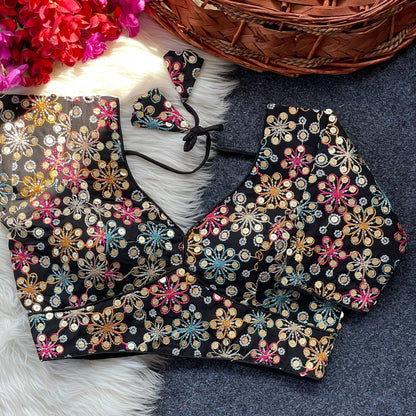 Georgette Embroidery  work Blouse