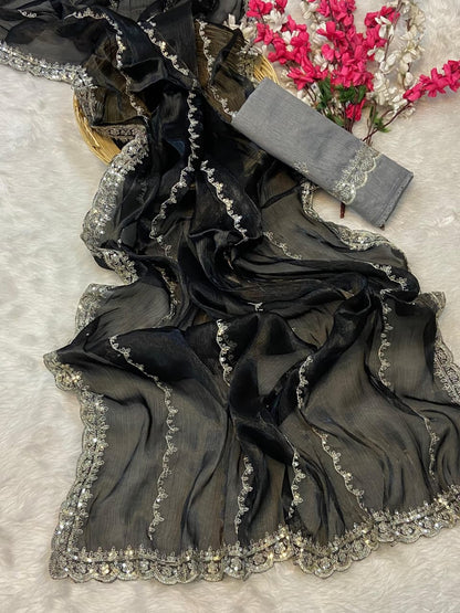 Burburry Jimi Chuu Saree