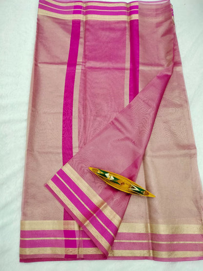Banarasi Soft Glass Tissue Silk Saree