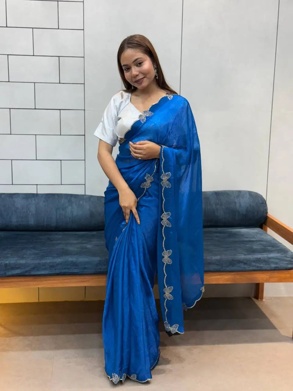 SPACE SILK SOFT SAREE