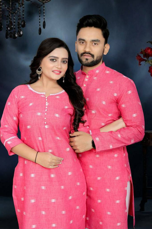 COUPLE COMBO KURTI WITH KURTA